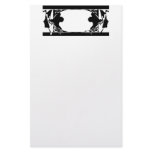 Art Nouveau Ladies Silouette Stationery