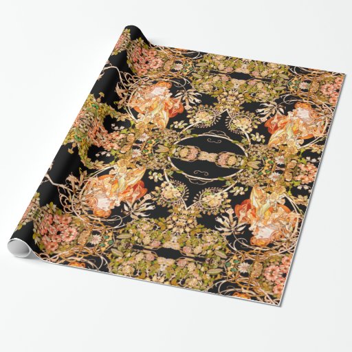 Art Nouveau Wrapping Paper