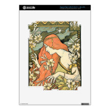Art Nouveau masterpiece: Paul Berthon Ermitage iPad 3 Skin