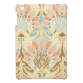 art nouveau nature floral pattern art iPad mini covers