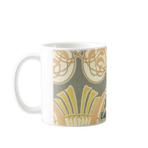 art nouveau ornate royale design coffee mug