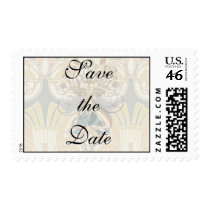 art nouveau ornate royale design stamps