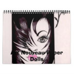 Art Nouveau Paper Dolls Calendar