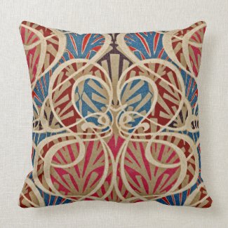 Art Nouveau Pattern #10 at Emporio Moffa Pillows