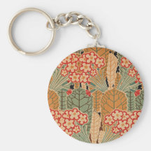 Art Nouveau Pattern #1 at Emporio Moffa Key Chain