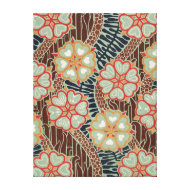 Art Nouveau Pattern #2 at Emporio Moffa wrappedcanvas