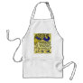 Art Nouveau:  Peacock Illustration Apron