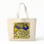 Art Nouveau:  Peacock Illustration bags