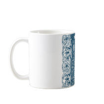 Art Nouveau Peacock Coffee Mug