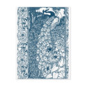 Art Nouveau Peacock postcards by Cardgallery Art Nouveau Peacock postcards