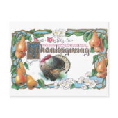 Art Nouveau Pears & Turkey Post Cards