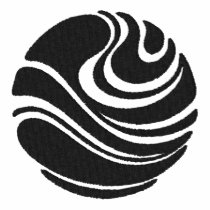 Art Nouveau Planet Swirl Motif embroidered shirts by tartanphoenix Art Nouveau Planet Swirl Motif embroidered shirts