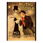Art Nouveau Postcard - Mothu et Doria