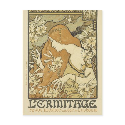 Art Nouveau Postcards - L'ermitage by golden_oldies