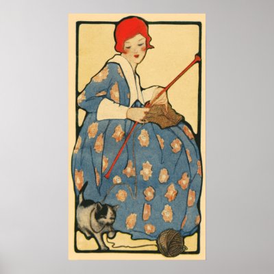 Art Nouveau Poster by MyOtherPlanet
