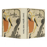 Art Nouveau Poster; Jane Avril, Toulouse Lautrec Binders