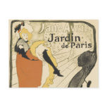 Art Nouveau Poster; Jane Avril, Toulouse Lautrec Postcards