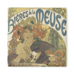Art Nouveau Poster Magnets