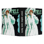 Art Nouveau Poster; Napoli, E. & A. Mele & Ci. Vinyl Binder