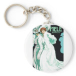Art Nouveau Poster; Napoli, E. & A. Mele & Ci. Keychains