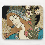 Art Nouveau Poster Prangs Easter Publications 1895 Mouse Pad