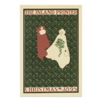 Art Nouveau Posters - Christmas Poster posters by golden_oldies Art Nouveau Posters - Christmas Poster posters