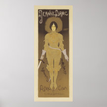 Art Nouveau Posters Joan of Arc