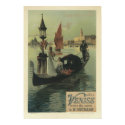 Art Nouveau Posters - Venice / Paris posters