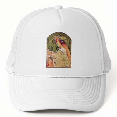 Art Nouveau: Privat-Livemont "Biscuits" Hats by VintageCabaret