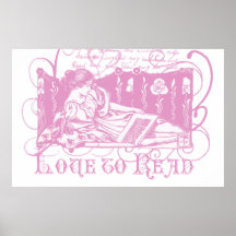 Art Nouveau Reader Posters