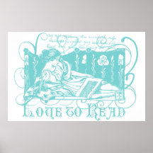 Art Nouveau Reader Posters