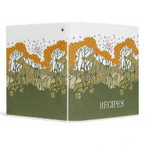 Art Nouveau Recipe Binder by DancesWithPaints Art Nouveau Recipe Binder