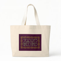 Art Nouveau Season's Greetings bags
