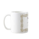 Art Nouveau Season's Greetings mugs by JaZilla Art Nouveau Season's Greetings mugs
