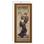 Art Nouveau Theatre bookmark Personalized Rack Card