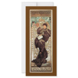 Art Nouveau Theatre bookmark Custom Rack Card
