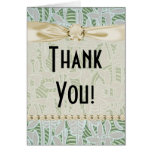 art nouveau vintage foliage pattern cards