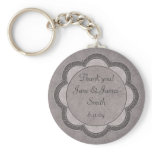Art Nouveau Wedding Keychain