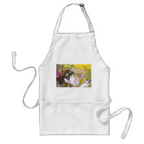 Art Nouveau Woman Aprons