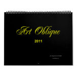 Art Oblique 2011 Calendar