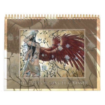 Art of Angela Sasser - Series I - Fantasy Calendar by ladydove7