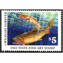Art of Conservation Stamp – 2002 Acrylic Cut Outs