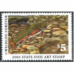 Art of Conservation Stamp - 2004 Acrylic Cut Out