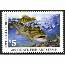 Art of Conservation Stamp - 2007 Photo Cut Out