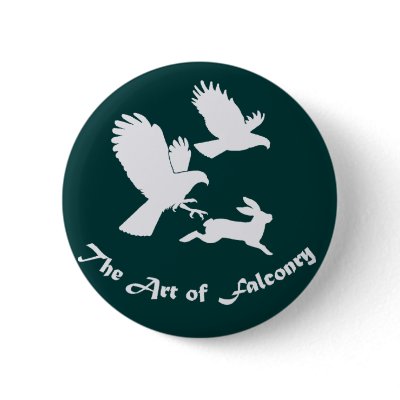 Art of Falconry - Harris Hawks Pinback Buttons by artoffalconry