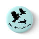 Art of Falconry - Harris Hawks Button
