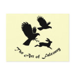 Art of Falconry - Harris Hawks Post Card