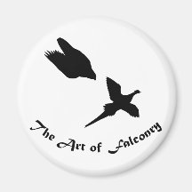 Art of Falconry- Peregrine Falcon Refrigerator Magnets