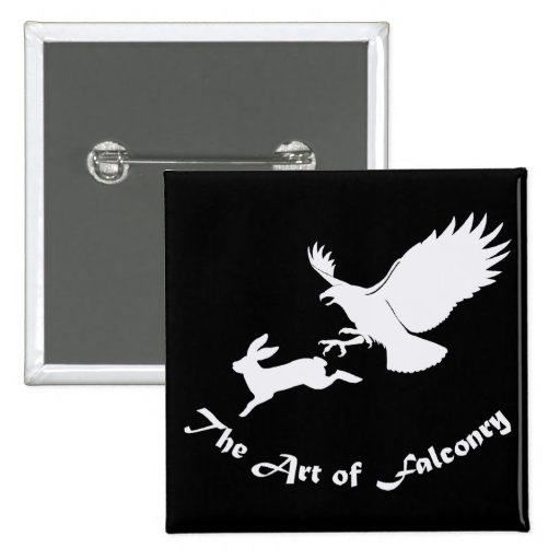 Art of Falconry - Red Tail Hawk Buttons