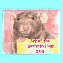Art of the Illustrated Rat 2011 calendars